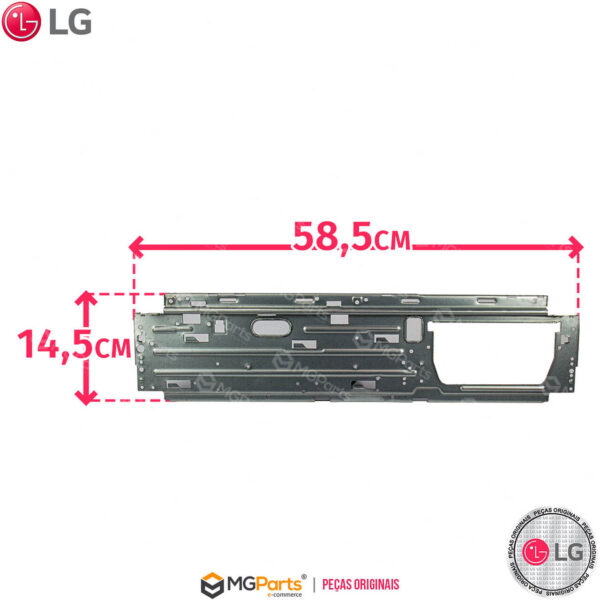 Перегородка верхняя LG MDQ41244605 (широкая) 1 шт., артикул Планка-1-шт-LG-(Широкая)